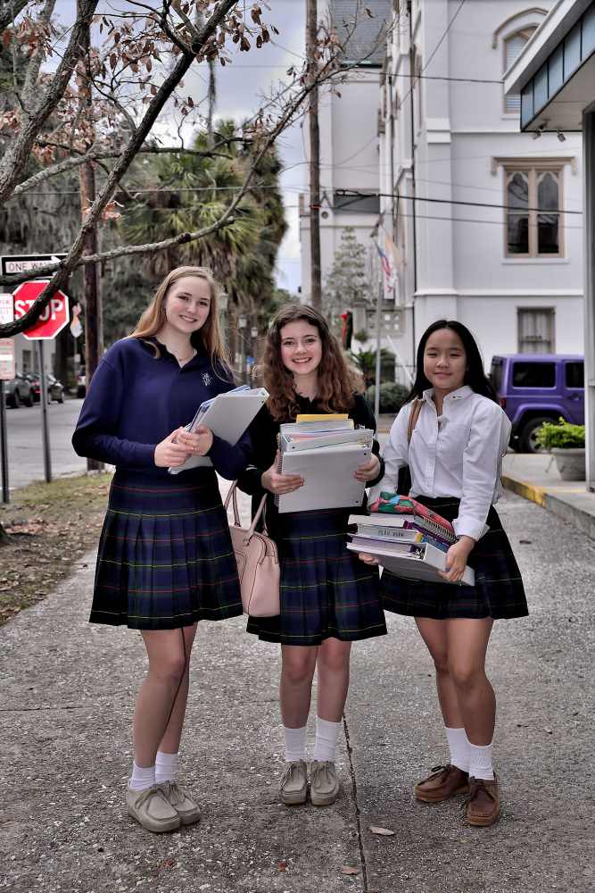 History Girls with Books