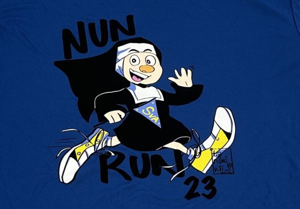 Nun Run 2023 Inaugural Tshirt