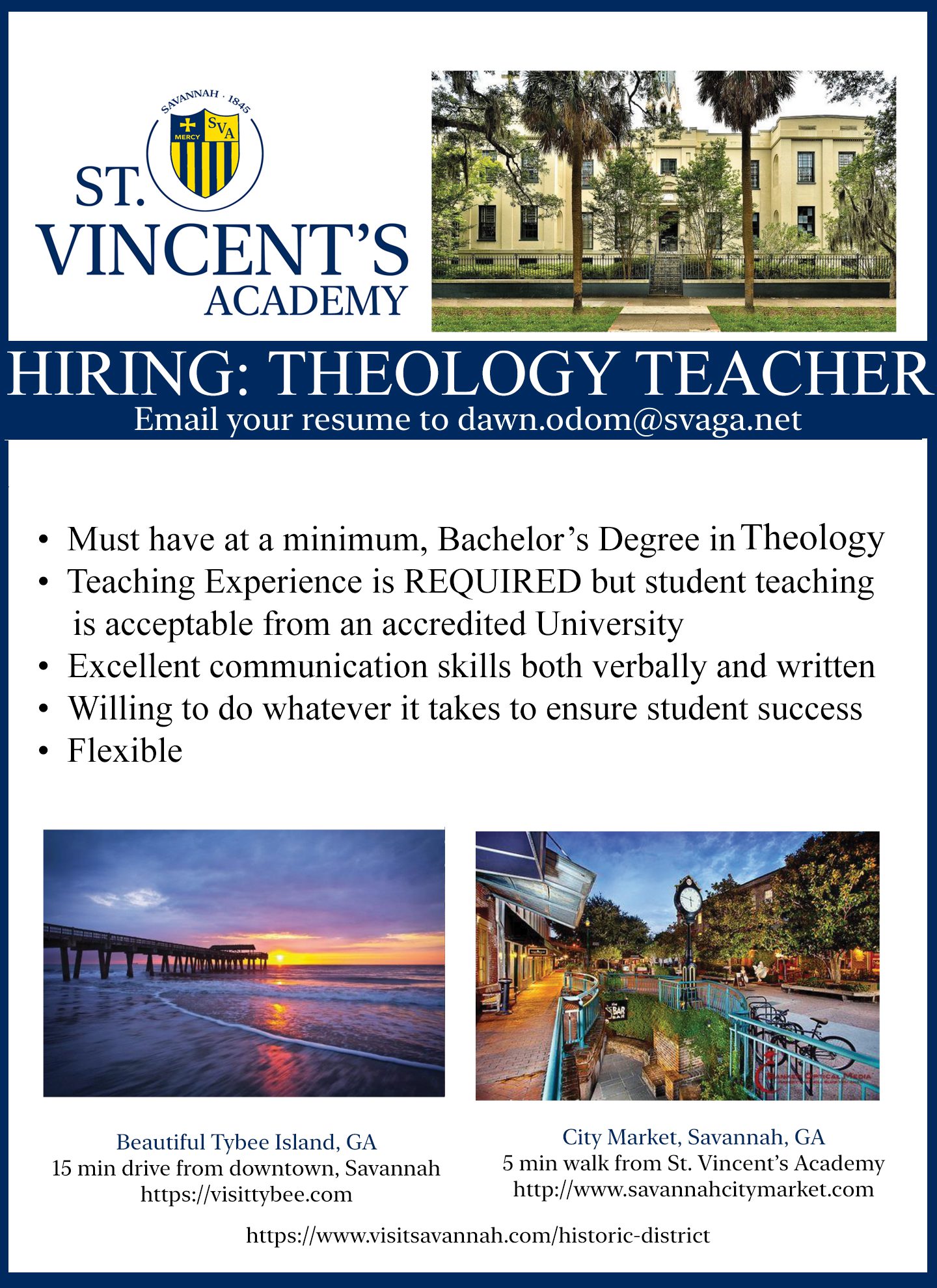 Religion Teacher Ad Religion Teacher Ad